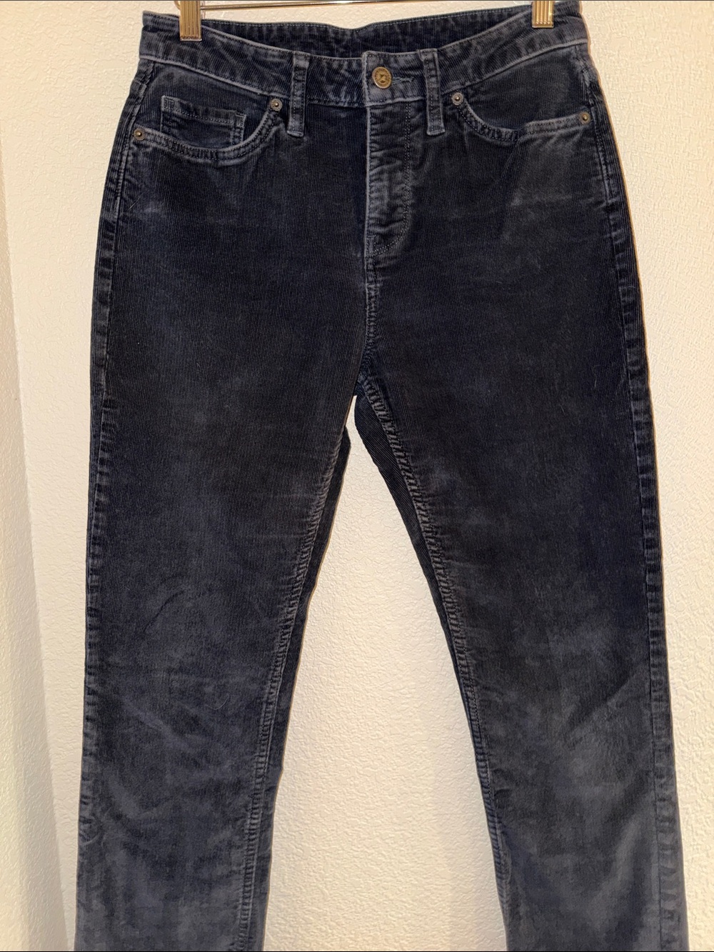 Patagonia Washed Black Skinny Corduroy Pants